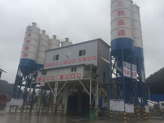 Commercial  Concrete Mixing Plant Batching  Foundation