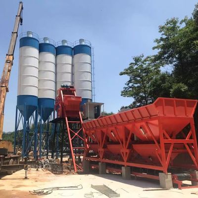 Fully Automatic Small Lift Mini Concrete Batching Plant Hopper