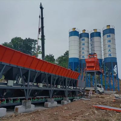 Stationary Batching Plant Wet Mix Concrete Batch Plant Dry