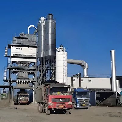 Portable Hot Mix Asphalt Plant 120TPH Asphalt Concrete Plant