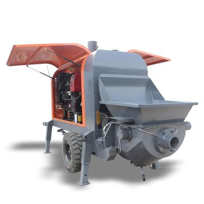 Diesel Trailer Concrete Pump Portable Concrete Pump